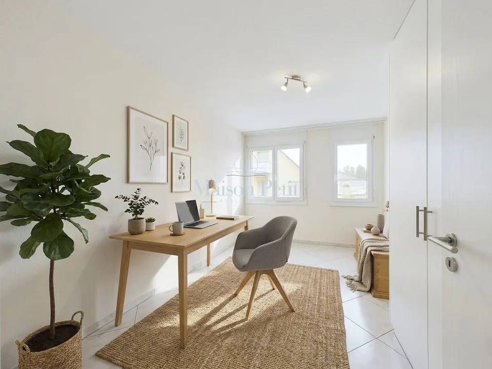 Ambiance de penthouse à Bubikon - lumineux, central, avec couchers de soleil
