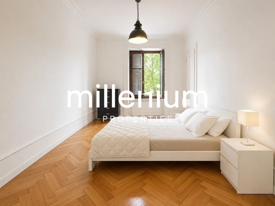 Schönes möbliertes Apartment mit außergewöhnlichem Blick auf die Perle des Sees