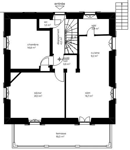 3 wunderschöne Apartments mit 2,5 bis 3,5 Zimmern und Seeblick in Saint-Blaise zur Miete