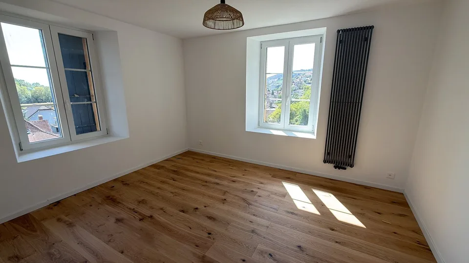 3 wunderschöne Apartments mit 2,5 bis 3,5 Zimmern und Seeblick in Saint-Blaise zur Miete