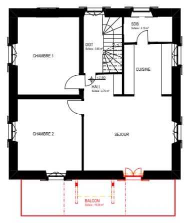 3 wunderschöne Apartments mit 2,5 bis 3,5 Zimmern und Seeblick in Saint-Blaise zur Miete