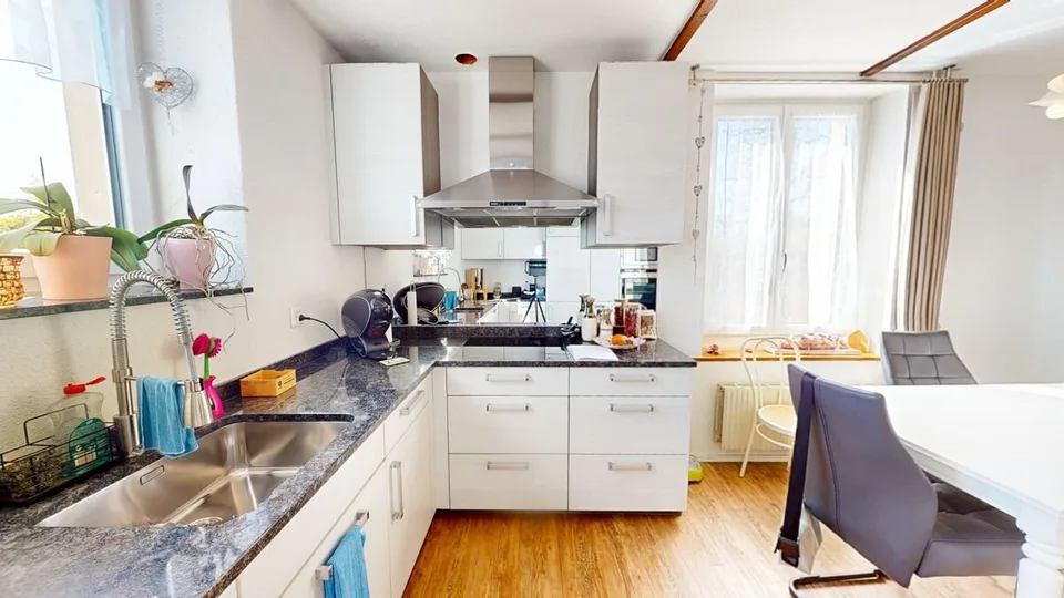 Renditeobjekt mit Geschichte &amp; Zukunft  Mehrfamilienhaus mit Baulandreserve in Luterbach