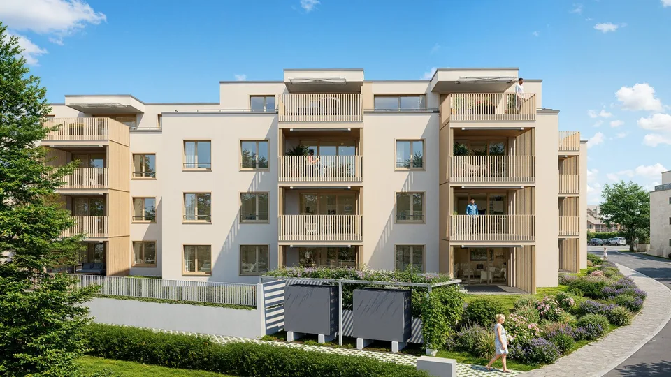Spacious 5.5-room attic apartment with a view of the Seeland