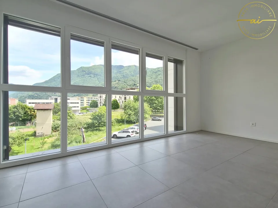 MODERNO APPARTAMENTO DI 3.5 LOCALI CON AMPIA TERRAZZA A GIUBIASCO
