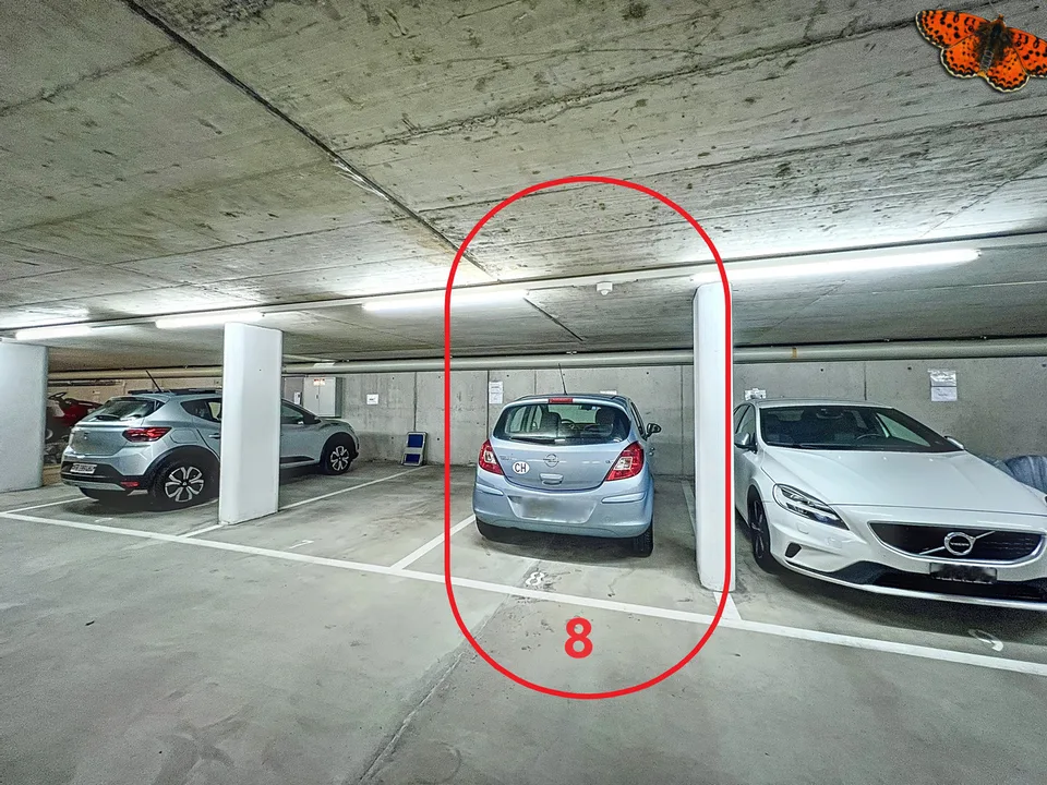 Villars sur Glane - Innenparkplatz in der Nähe von HFR