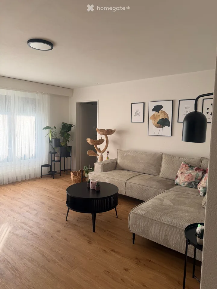 Appartement lumineux 2.5 pièces avec espace de jardin privé