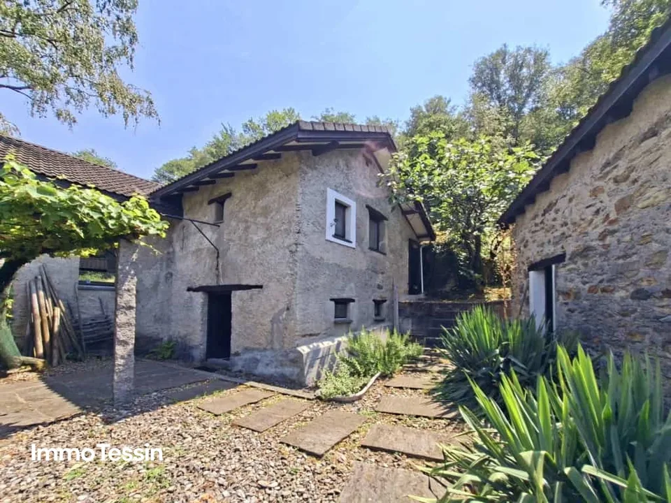 UNIQUE: Property with two rusticos and separate studio in panoramic location with far-reaching views and huge plot