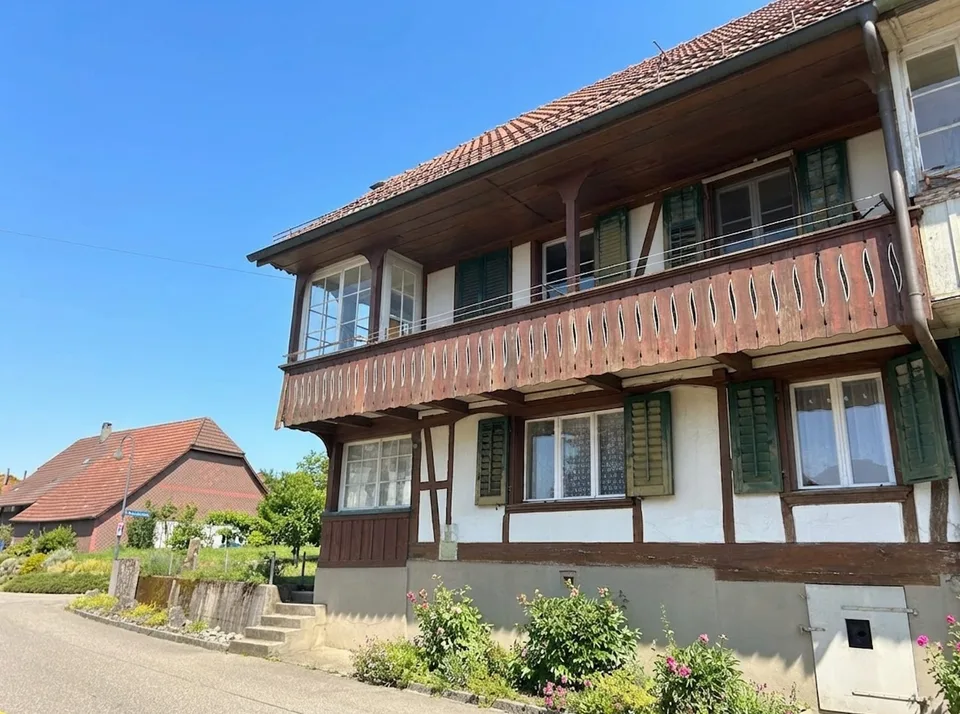 Mehrfamilienhaus mit Potenzial, 3 Einheiten, Roggwil BE