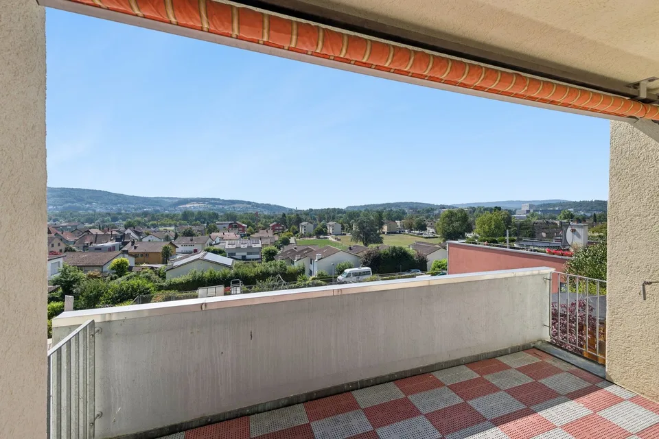 Vista spettacolare con molto spazio per le tue idee