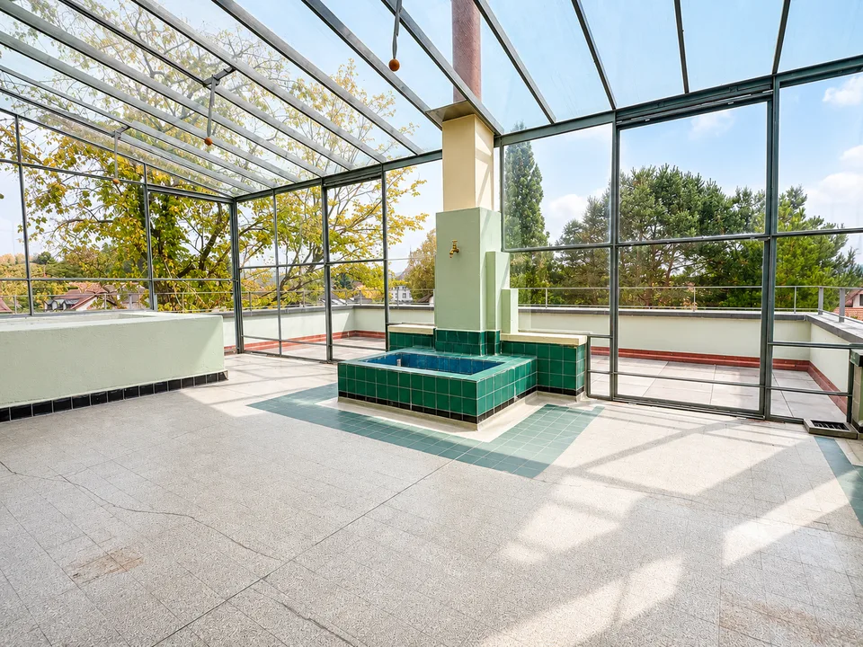 Duplex von Ausnahme in einer Villa im Stil von Le Corbusier