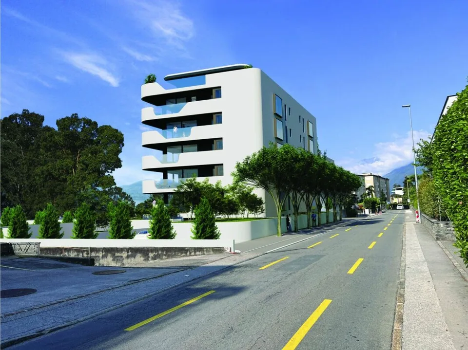 Moderne 3.5-Zi.-Wohnung mit grosszügiger Terrasse und Seesicht