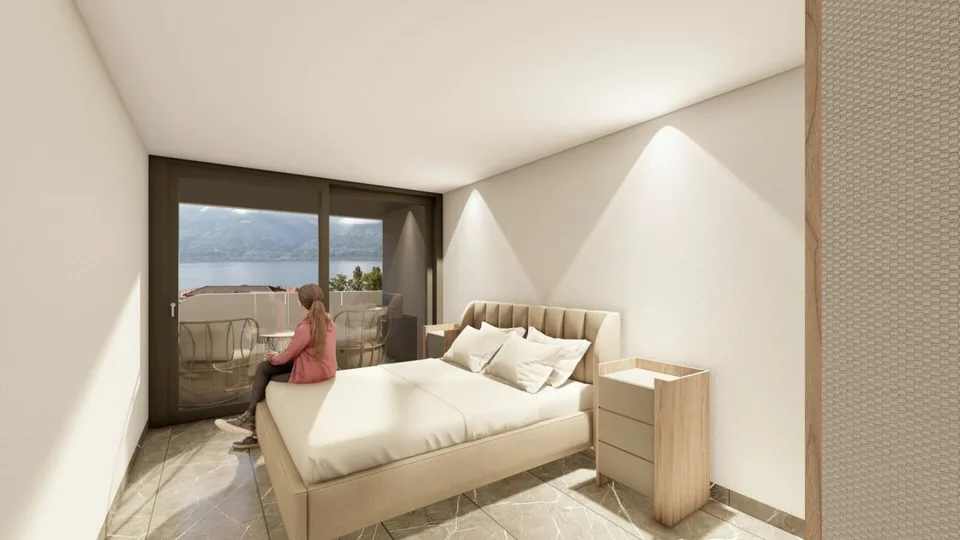 Moderne 3.5-Zi.-Wohnung mit grosszügiger Terrasse und Seesicht