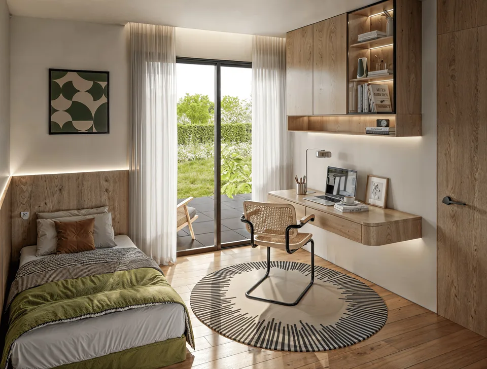 Helle 4.5-Zimmer Terrassenwohnung mit Weitblick in Birrhard AG