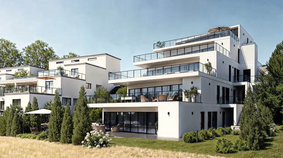 Helle 4.5-Zimmer Terrassenwohnung mit Weitblick in Birrhard AG