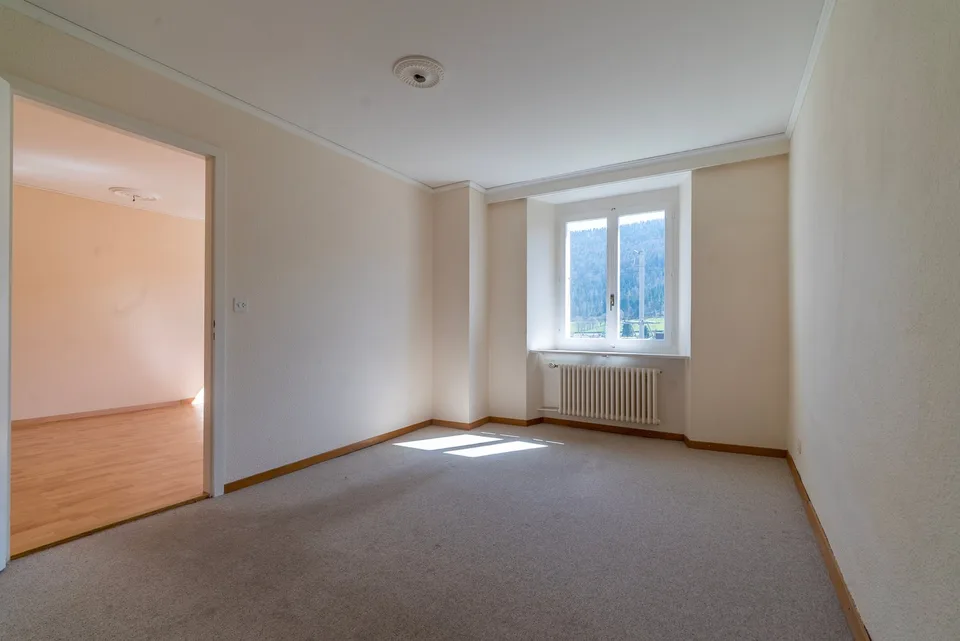Charmant appartement 2 chambres, lumineux et idéalement situé à Saint-Imier