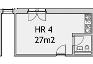Hobby room with toilet in Liestal for rent