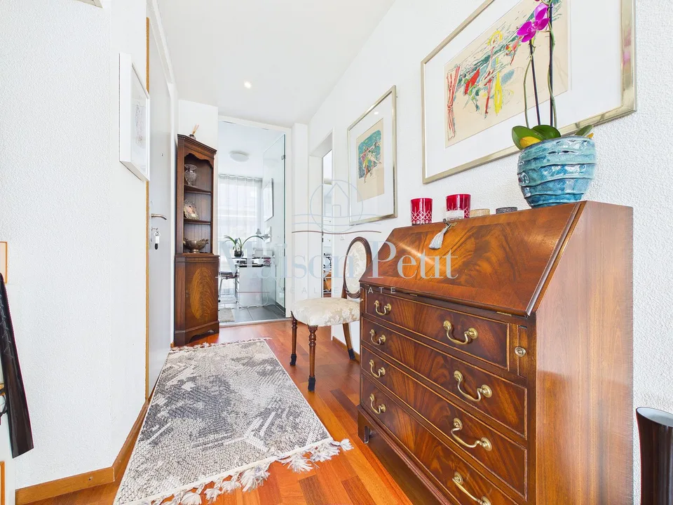 Zurich-City - with a view of the Uetliberg in a quiet location, with everything your heart desires. Ideal for singles or couples.