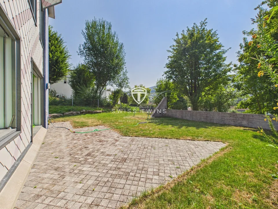 Your new home in Adliswil - garden apartment with plenty of design freedom