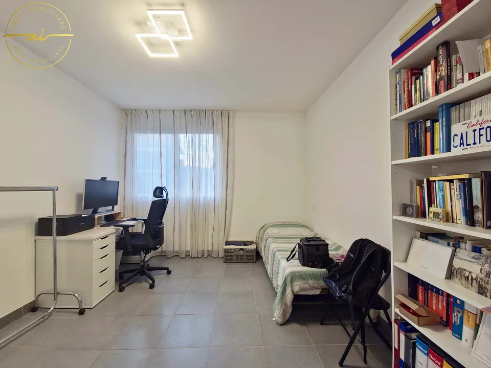 LUMINOSO APPARTAMENTO DI 3.5 LOCALI CON VISTA APERTA A PREGASSONA