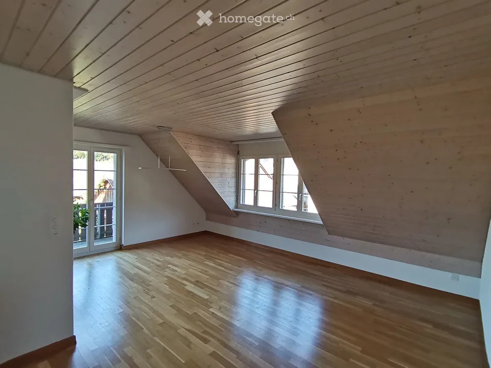 Beautiful, quiet 2.5-room attic apartment with balcony (subtenant sought)