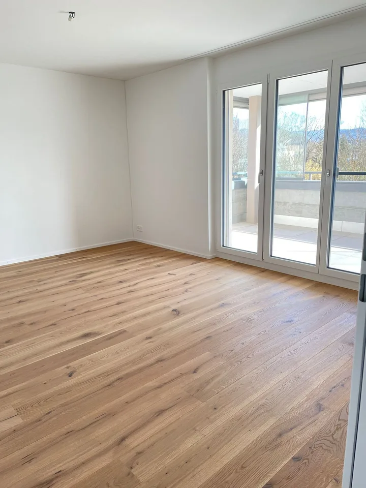 Appartamento moderno 5.5 locali con balcone e bella vista a Zwingen