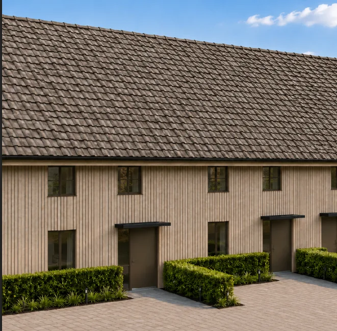 3 maisons mitoyennes spacieuses neuves à louer à Rifferswil
