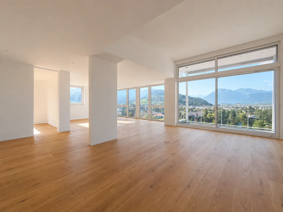Lichtdurchflutete 4½-Zimmer-Neubau-Wohnung mit traumhaftem Alpenpanorama