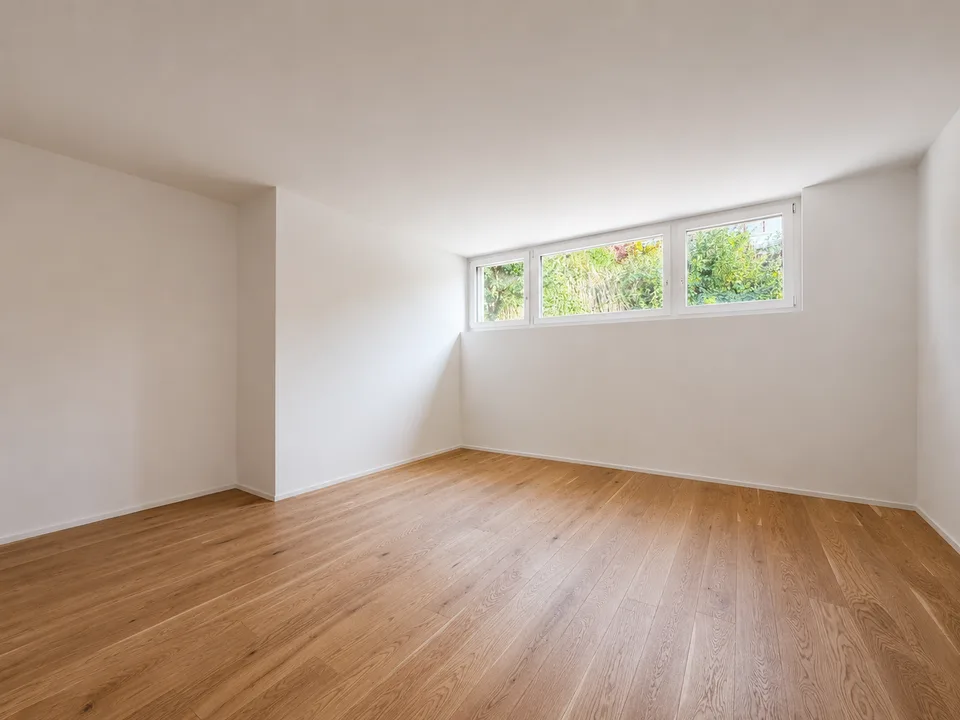 Appartamento nuovo di 4½ locali illuminato con un panorama alpino da sogno