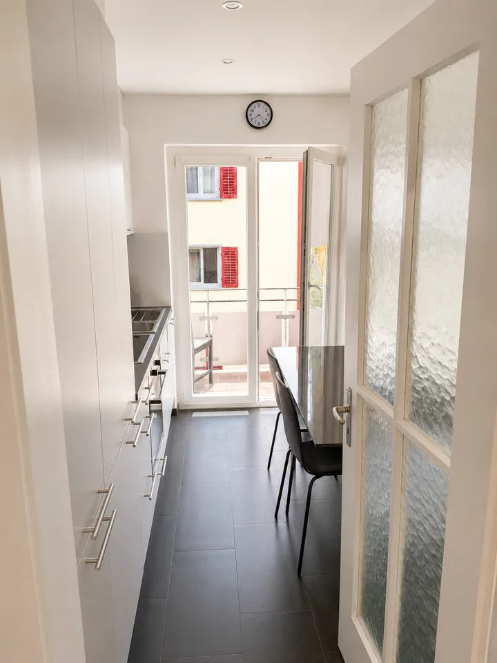 Modern renovierte 3-Zimmerwohnung mit Balkon