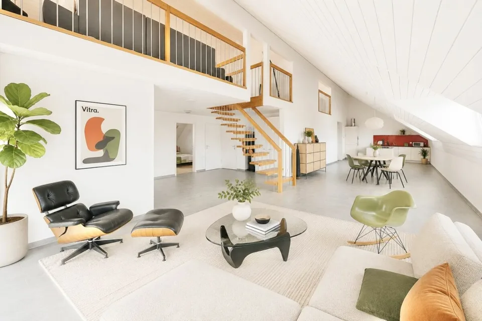 Einzigartige 5.5-Zimmer-Dachwohnung mit Galerie