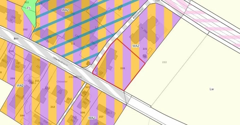 Building land with demolition object