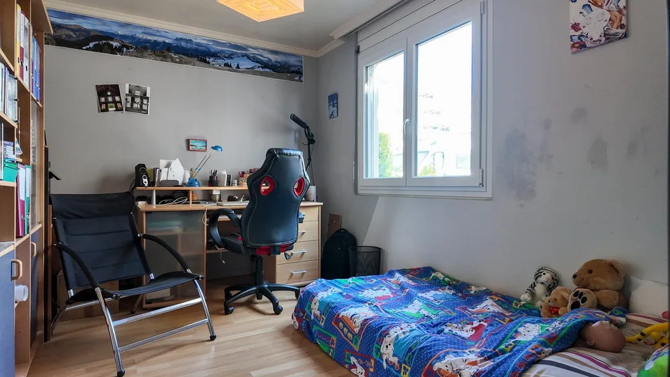 Charmant duplex avec jardin et vue sur lac et montagnes