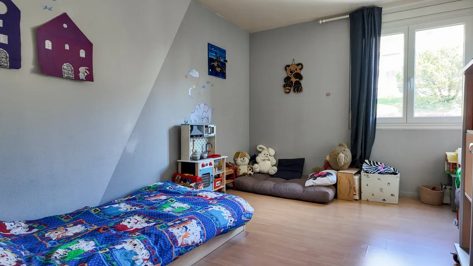 Charmant duplex avec jardin et vue sur lac et montagnes