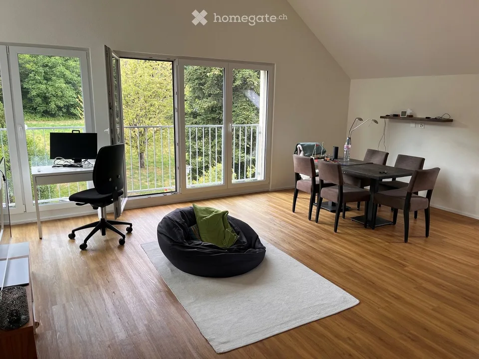Charmante 2.5-Zimmer-Dachwohnung in Hinteregg