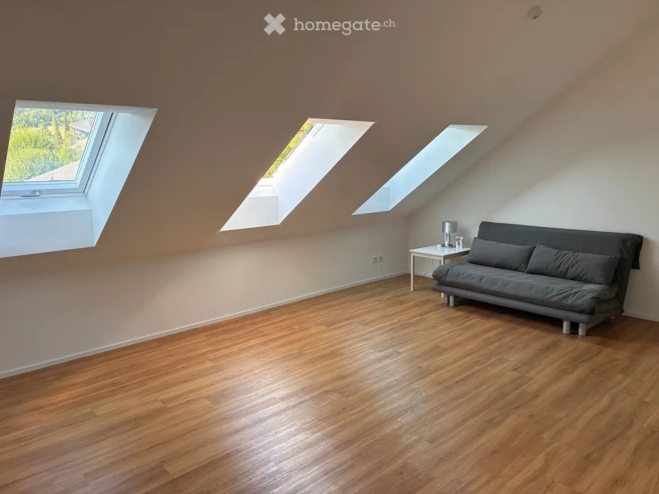 Charmante 2.5-Zimmer-Dachwohnung in Hinteregg
