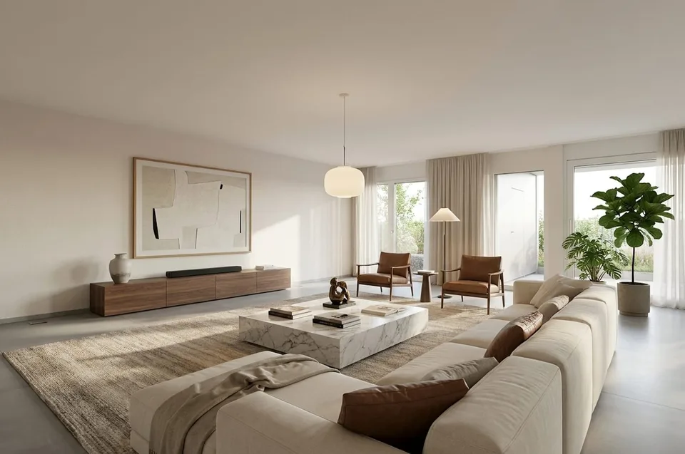 4.5-Zimmer-Terrassenwohnung mit Weitsicht in Oberdorf SO