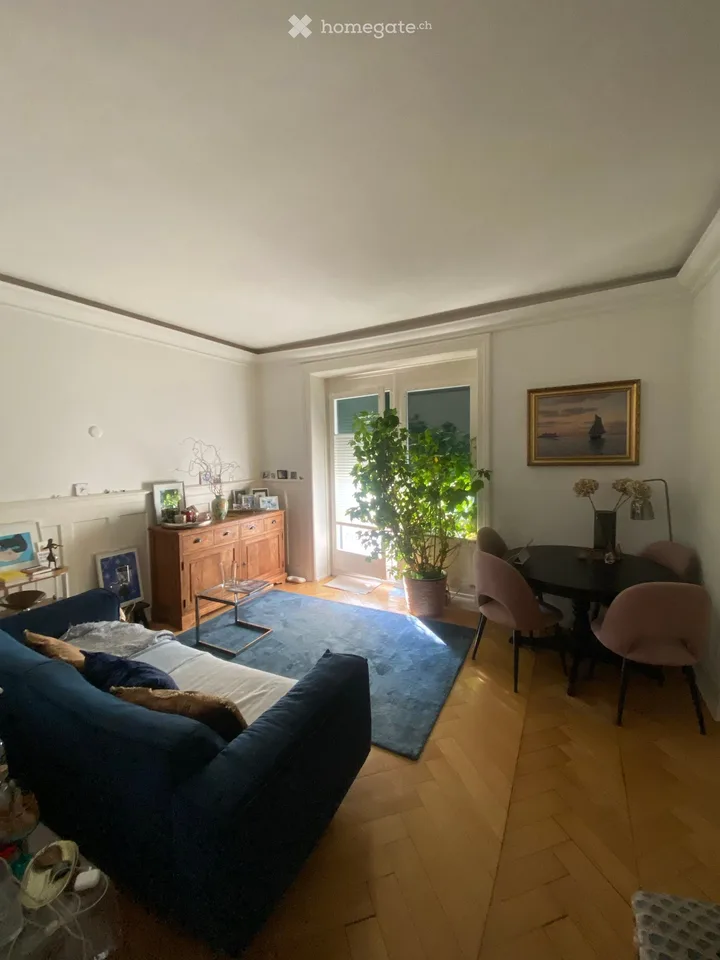Elegante appartamento in stile vecchio edificio nel quartiere alla moda Lochergut, distretto 3