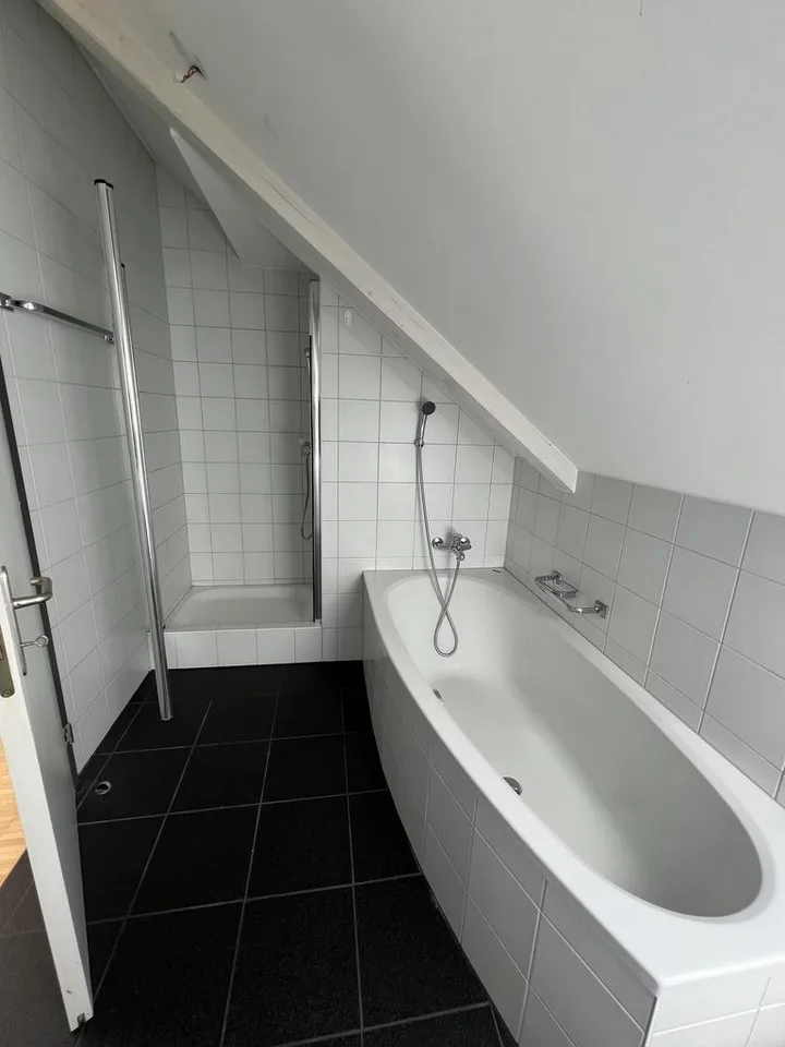 Bright 3.5-room attic apartment with gallery