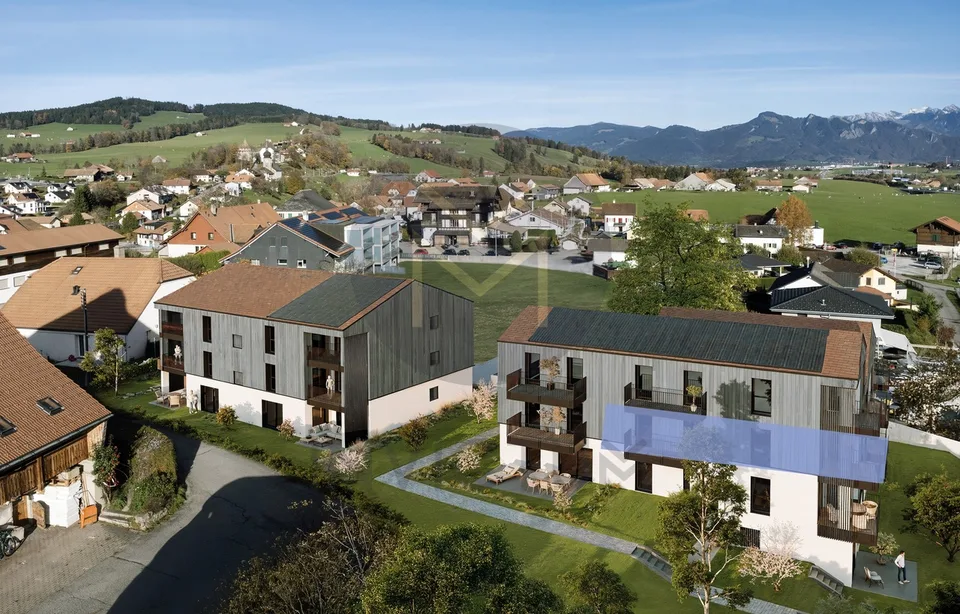 Appartement neuf - 2 balcons - www.loreedumoleson.ch -  3.5  86m2