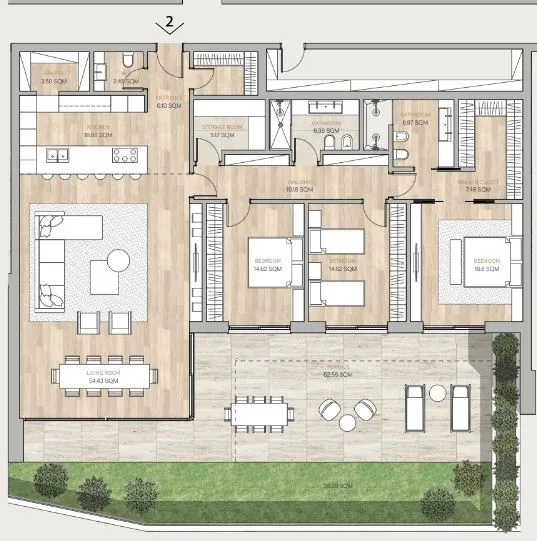 Superbe appartement 4.5 pièces dans la Nouvelle Résidence à Bissone