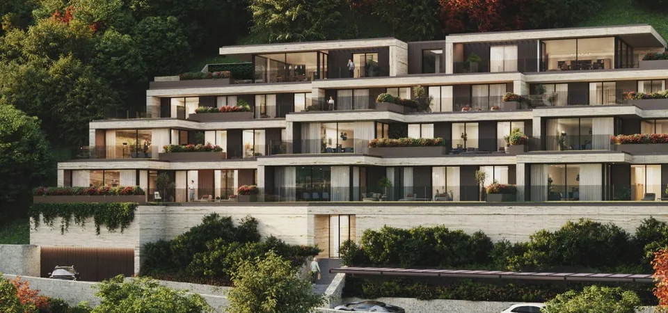 Stupendo appartamento 4.5 locali in Nuova Residenza a Bissone