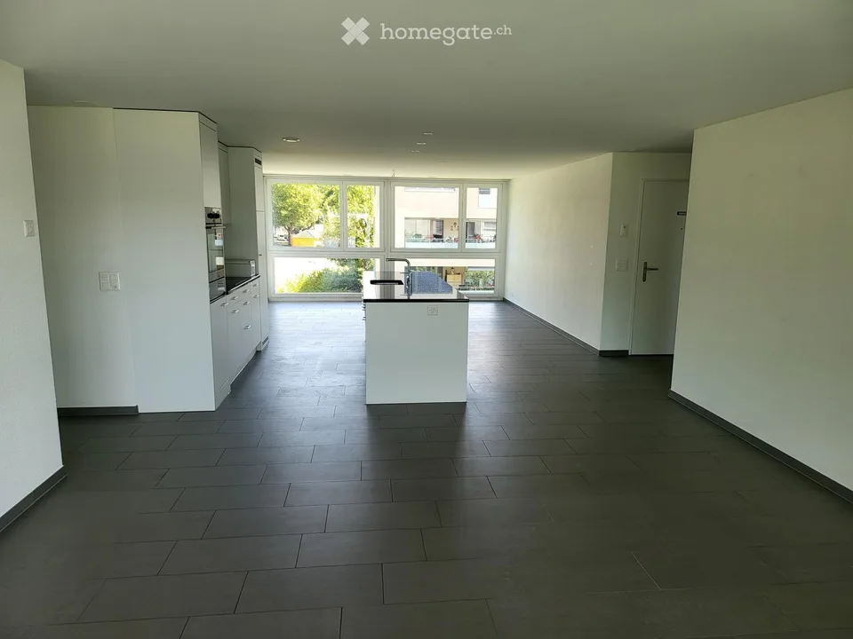 A gem, like in an owner-occupied apartment with a magnificent view of the greenery in Kirchdorf