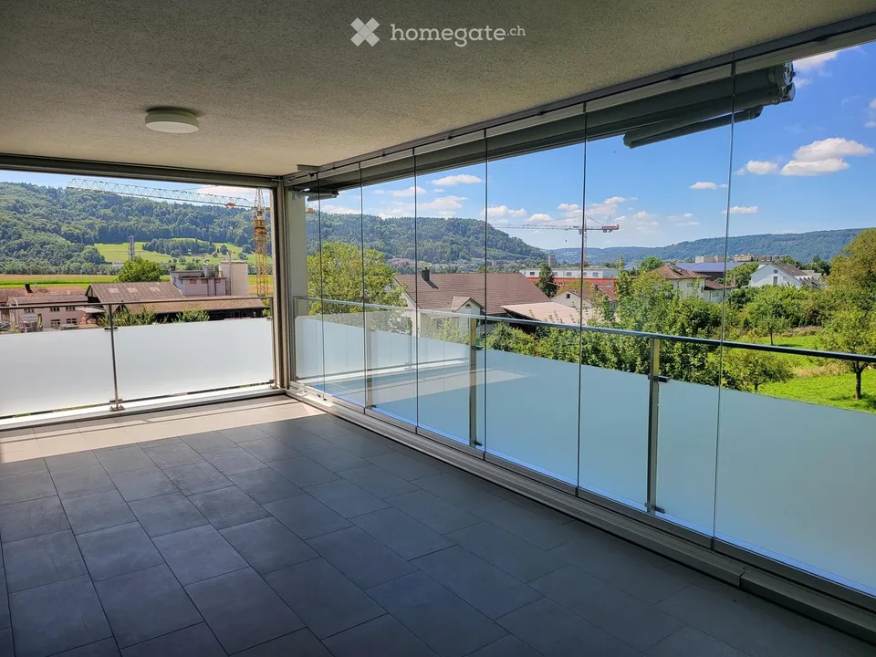 A gem, like in an owner-occupied apartment with a magnificent view of the greenery in Kirchdorf