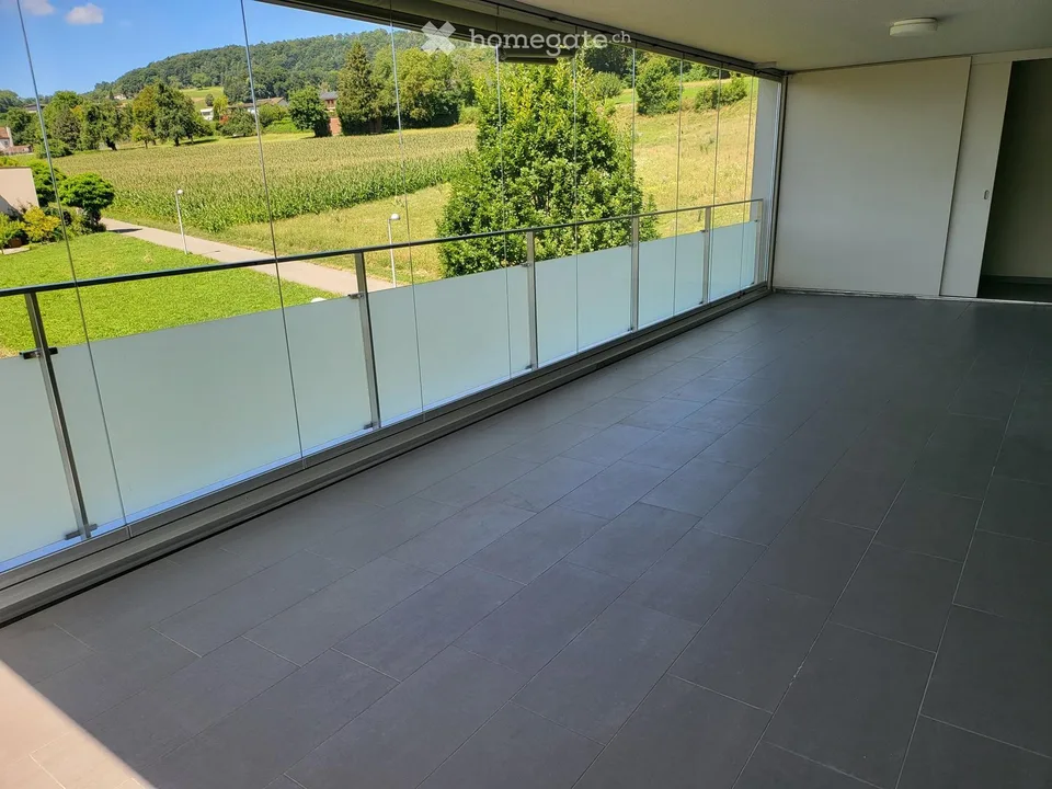 A gem, like in an owner-occupied apartment with a magnificent view of the greenery in Kirchdorf