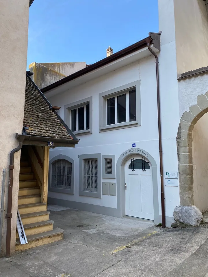 Un espace de travail unique au cœur de Morges, à deux pas du lac
