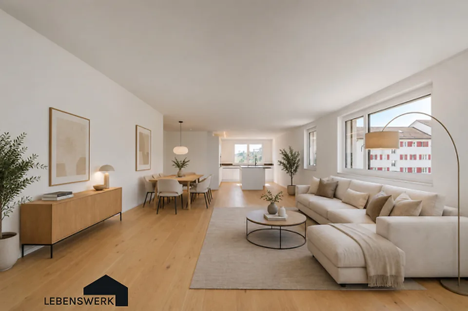 Vivre moderne et spacieux à Kreuzlingen TG, environ 149 m² d'espace de vie
