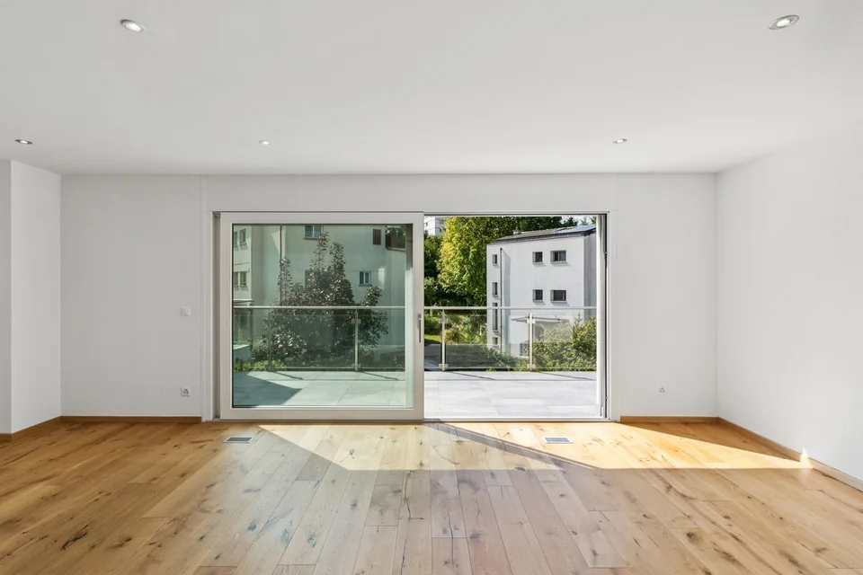 Modern apartment in a Minergie building in Chailly