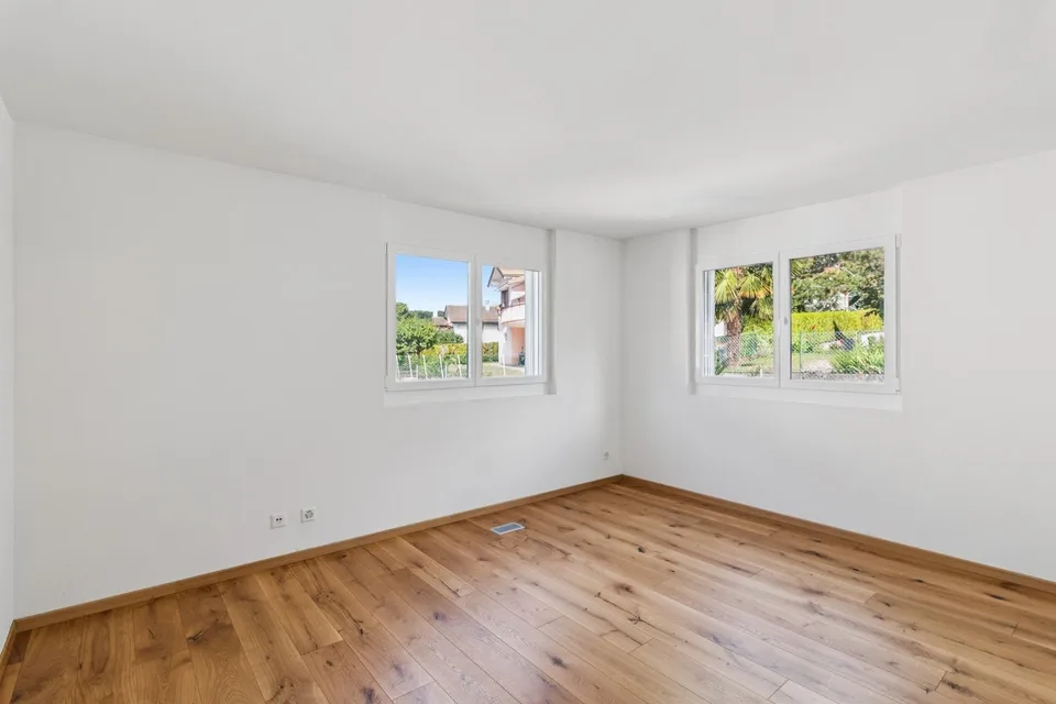 Modern apartment in a Minergie building in Chailly