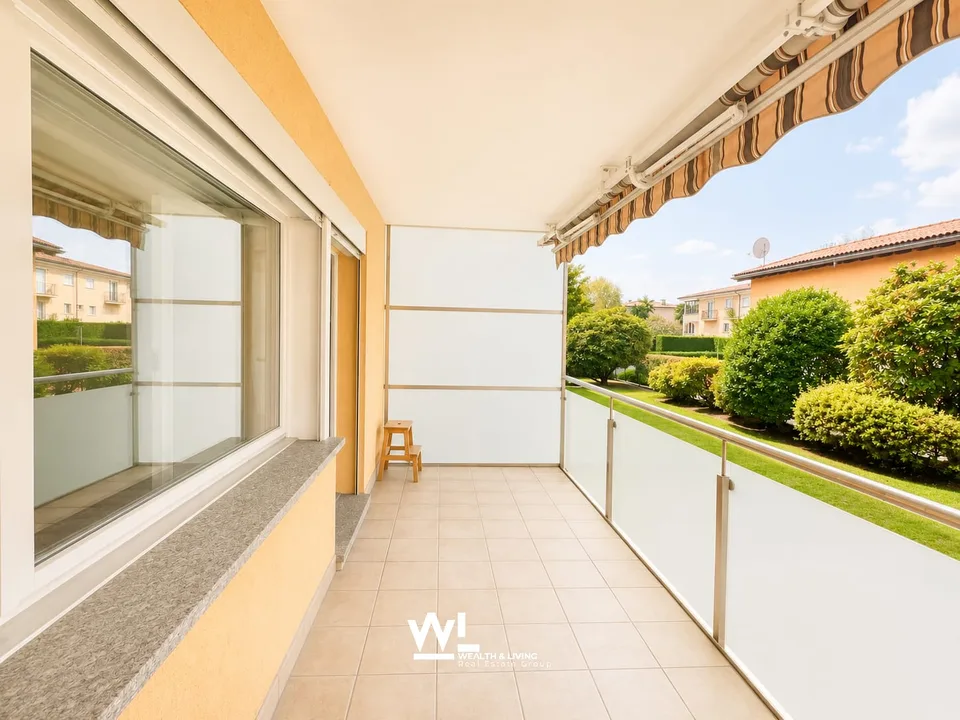 3.5-Zi-Wohnung mit Balkon, Garten und Parkplatz in Ascona - Zweitwohnsitz