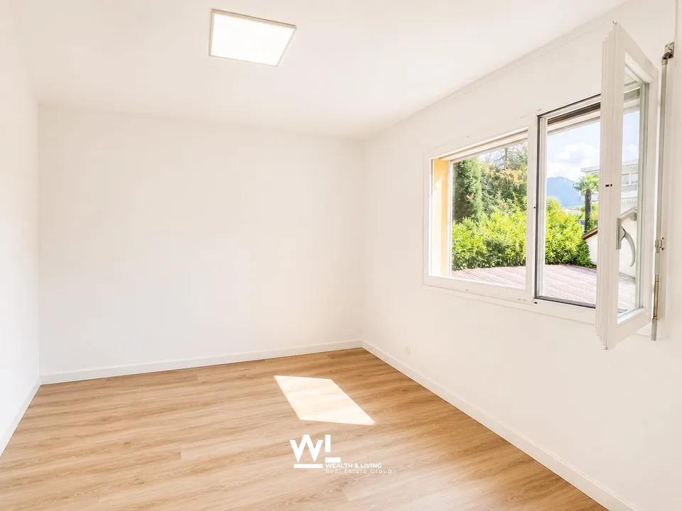 3.5-Zi-Wohnung mit Balkon, Garten und Parkplatz in Ascona - Zweitwohnsitz